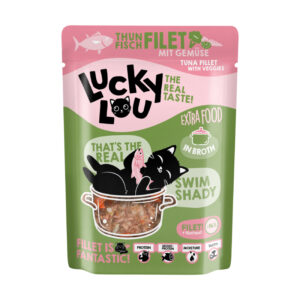 Lucky Lou ExtraFood Φιλέτο Τόνου με Λαχανικά (Σε Ζωμό) Φακελάκι 70gr