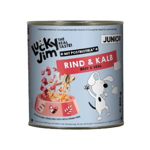 Lucky Jim Classic Junior Βοδινό & Μοσχαράκι 800gr