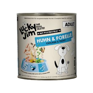 Lucky Jim Classic Adult Κοτόπουλο & Πέστροφα 800gr