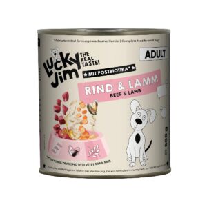 Lucky Jim Classic Adult Βοδινό & Αρνί 800gr