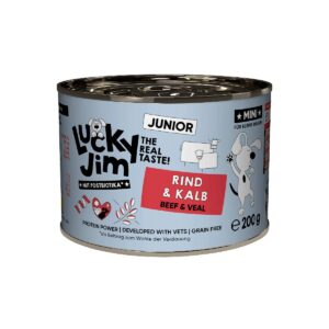 Lucky Jim Classic MINI Junior Βοδινό & Μοσχαράκι 200gr