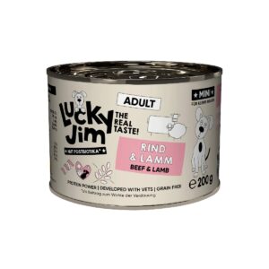Lucky Jim Classic MINI Adult Βοδινό & Αρνί 200gr