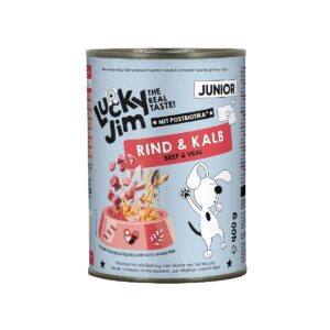 Lucky Jim Classic Junior Βοδινό & Μοσχαράκι 400gr