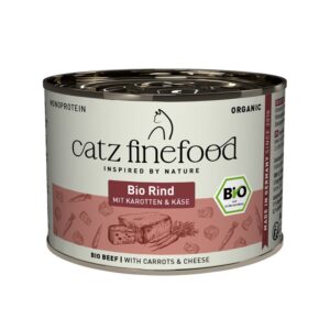 Catz Finefood ORGANIC Bio &Beta;&omicron;&delta;&iota;&nu;ό 200gr