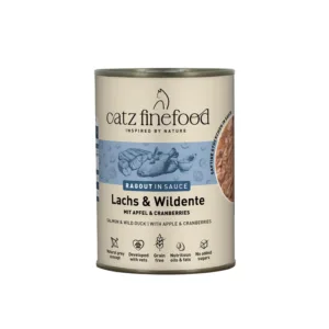 Catz Finefood Ragout &mu;&epsilon; &Sigma;ά&lambda;&tau;&sigma;&alpha; &Sigma;&omicron;&lambda;&omicron;&mu;ό&sigmaf; & Ά&gamma;&rho;&iota;&alpha; &Pi;ά&pi;&iota;&alpha; 380gr