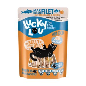 Lucky Lou ExtraFood Jelly Φιλέτο Σκουμπριού & Τσιπούρα Φακελάκι 70gr