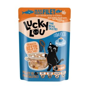Lucky Lou ExtraFood Φιλέτο Σκουμπριού & Τσιπούρα (Σε Ζωμό) Φακελάκι 70gr