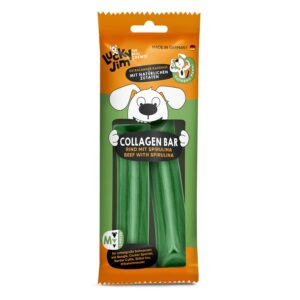 Lucky Jim TRC Denta Μπάρα Κολλαγόνου με Σπιρουλίνα Medium 60gr  (2 Τεμ.)